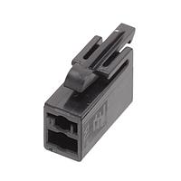 AMP Connectors - TE Connectivity 1-2058299-1 Hermaphroditic 2 POS PLUG BLK