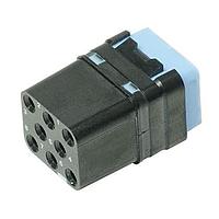 Amphenol Air LB France SIMMF0816SA Modular Interconnect Systems Railway Module For crimped contacts Socket Without peripheral sealing 8 contacts #16 Polarization A