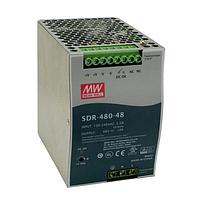 Lantronix 25160 DIN Rail Power Supplies MEANWELL SDR-480-48_PS, 48VDCa.10A, UNIV.AC, DIN RAIL, MODIFIED TO 54VDC