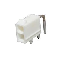 Molex 26-01-3127 Shrouded MFitJr RA DR /Pegs 15Au V0 2Ckt Tray