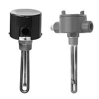 OMEGA MTS-3000/240V/1P Stainless Steel Immersion Heater 1 in NPT Process Water (3000 W, 78 W/in²)