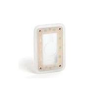 Molex 1301380048 Wire Ducting & Raceways COVERPLAT GFCI CLEAR WATERTITE