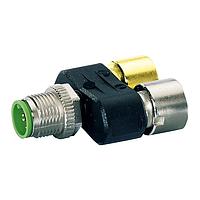 Murrelektronik 7000-41191-0000000 T-Coupler T-COUPLER SLIMLINE M12-MALE 5P./ 2X M12-FEMALE 5P.