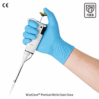 DaiHan DH.Glo6024 [공급 지연] Glove, Nitrile, for Exam & Foodstuff, Powder Free, Textured, Ambidextrous, White, Large