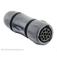 Eaton Souriau-Sunbank UTSX6JC1412S Plugs Plug, with cable gland backshell, for 12 female contacts, IP68/69K