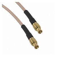 Amphenol RF 255101-08-M0.50 RF Cable Assemblies MCX STR Plg to Plg RG-178 Cbl .5M