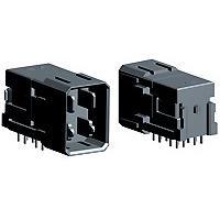 AMP Connectors - TE Connectivity 2169797-8 High Speed / Modular Connectors IMP PWR 3PR R/A Hdr Tin w/dove