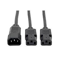 Tripp Lite P004-006-2C13 AC Power Splitter Extension Cord AC Power Extension Splitt