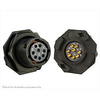 Eaton Souriau-Sunbank UTS712E8S Receptacles 8P Sckt Receptacle Jam Nut Size 12E