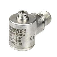 Amphenol Wilcoxon 797V Piezoelectric Side exit, velocity output, IsoRing, case isolated, MIL-C-5015 connector, 100 mV/in/sec, +/-10% sensitivity tolerance