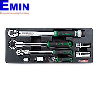 TOPTUL GCAT0803 Torque Wrench, Adaptor & Ratchet Handle Set (8 pcs)