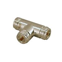 Cal Test Electronics CT2761 RF Adapters - Tee Coax Adapter- N Tee (f-f-f), 50ohm, Gen Pur, 8GHz
