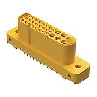 Amphenol Positronic GFSH624F37H/AA Connectors GFSH Series 30 Position Socket (Female) Solder Tail Clearance Hole Power Connector