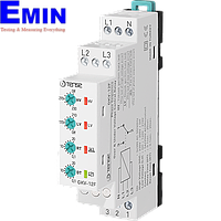 TENSE GKV-12F Analogue Adjustable Three-Phase Over and Under Voltage Control Relay with Phase Sequence (230-300V)