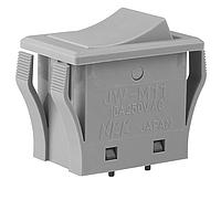NKK Switches JWM11RHH/UCV Rocker Switches SPST TV5 RATED GRAY CAP & BODY