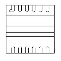 Intersil ISL85014FRZ-T Synchronous Buck Regulator ISL85014 EVALUATON B Regulator, 15LD TDF