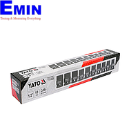 Yato YT-1025 Hexagonal impact socket set 1/2"-10pcs