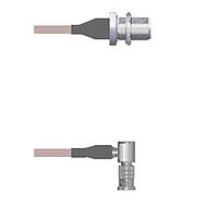 Amphenol Custom Cable Q-1U05G0005009i RF Cable Assemblies N-SJB/HDBNC-RP G316 9I