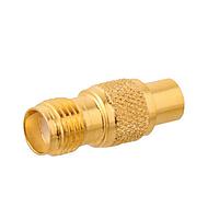 Midwest Microwave / Cinch Connectivity Solutions CGM-1060-SF-MCF-09 RF Adapters - Between Series MCX FEMALE TO SMA FEMALE ADAPTER