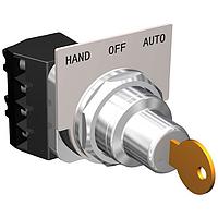 SIEMENS 49SAS09 Keylock Switches SELECTOR SWITCH"A9HAND-OFF-AUTO
