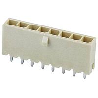 Molex 216571-2018 PCB Receptacle Versa Color Vert Header Thru Hole Single Row 8 Ckts  (Au) GloWire Nat