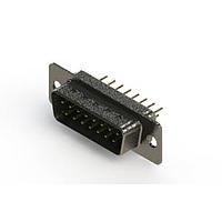 EDAC 627-M15-620-GT1 D-Sub Connectors - Standard Density Vertical Machined D-Sub Connectors