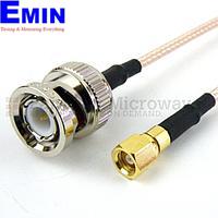 Fairview  FMC0818315 BNC Male to SMC Plug Cable RG-316 Coax