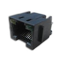 Amphenol Commercial Products RJHSE308CA1 Modular Connectors / Ethernet Connectors RJ45 Vertical No Shield LED