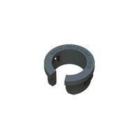 Essentra Components PGSB-1822A Split Snap Bushing,Split, Blk,.866 in Hole