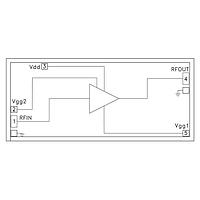 Analog Devices HMC463-SX Low Noise Amplifiers I.C., 2-20GHz LNA Die