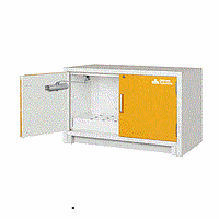 DaiHan SCF90-200 Premium Acids/Corrosives Safety Cabinet (221L, Under Bench-Type)