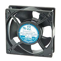 Orion Fans OD127AP-48HB Axial DC Fan, 127x127x38.5mm, 48VDC, 140CFM, 0.22A, 46dBA, 3200RPM, Dual Ball, Leads