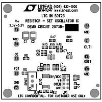 Analog Devices DC2073B-I Clock Oscillator LTC6907 Eval Board