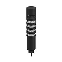 Banner Engineering TL50BLZBQP Tower Lights Beacon Tower Light: 1-Color Indicator; Voltage: 100-240 V ac; Environmental Rating: IP67; Colors: Blue; 150 mm (6 in) Micro PVC Pigtail QD