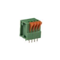 P&B 1-2834015-4 Fixed Terminal Blocks 4POS 2.54MM TES CONN