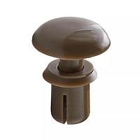 Essentra Components SRHR-3080 Snap Snap Rvt,Hg Tmp,Tan,.197 in-.256 in Hld