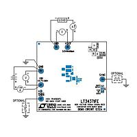 Analog Devices DC1232A Voltage Regulator - Switching Regulator LT3437IFE Demo Board I HIGH VOLTAGE 500m