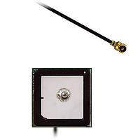 Siretta ECHO26A/0.1M/IPEX/S/S/15 Active Antenna 18X18MM 27dBi GPS INTERNAL ACTIVE ANTENNA WITH 0.1M 1.13mm CABLE IPEX CONNECTOR