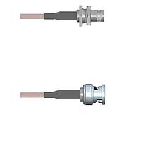 Amphenol Custom Cable Q-0600O000S072i RF Cable Assemblies BNC-SJB/BNC-SP G179 72I