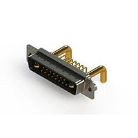 EDAC 629-17W2250-4T2 Mixed Contact D-Sub Connectors Right-angle Power Combo D-Sub Connector