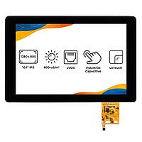 Riverdi RVT101HVLNWC00 TFT LCD Displays LVDS, , HB, IPS, UxTouch, ILI2132 ,Air Bonding, uxTouch, Anti-UV ink,