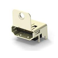 AMP Connectors - TE Connectivity 1-1747981-4 HDMI 19 POS 0.5mm Solder ST HDMI Conn