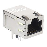 HALO Electronics HFJT1-PP50RL Modular 100BASE-T 1x1 Tab Up RJ45 w/MAG PIP STD