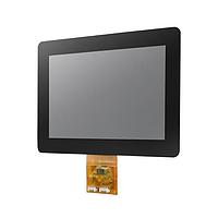 Advantech IDK-1107WR-40WVA1E Display Modules 7" ,800x480, LVDS, 400nits, -10 60?,LED, 6/8 bits, 50K,4-wire, Touch controller , USB cable