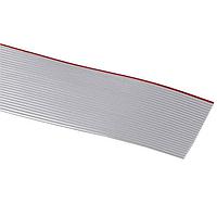 3M Electronic Solutions Division 3801/50-300 Round Jacketed Flat Cables .050" 50C ROUND 300' GRAY 26AWG STRANDED