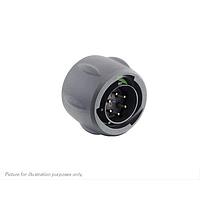 Eaton Souriau-Sunbank UTSX610E6P Plugs Plug, without backshell, with 6 male solder contacts, IP68/69K in unmated conditions