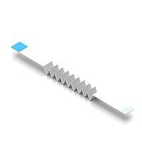 Wurth Elektronik 686730119001 FFC / FPC Jumper Cables FFC1mm30p  120-200m PreFolded 1x19 Folds