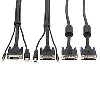 Tripp Lite P784-010-DV Computer Cables 2X DVI KVM CBL KIT,USB 10FT