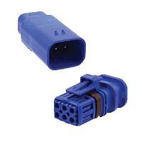 Amphenol Industrial 10-707509-00D Connectors 6WAY RECEPTACLE