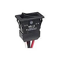 NKK Switches WR11AF/CUL Rocker Switches SPST SPDT ON NON OFF BLK QK CON W/EPXY SL